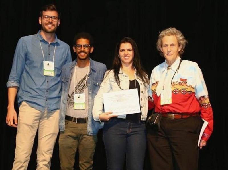  Pesquisadores da Esalq recebem o Prêmio Temple Grandin de Bem-estar Animal