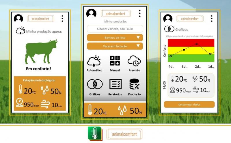 Animalcomfort: NUPEA e IFSP fazem pré-lançamento de aplicativo para diagnóstico do conforto térmico dos animais de produção